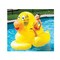 Swim Central Inflatable Yellow and Orange Giant Ducky Swimming Pool Float Toy - 60"
